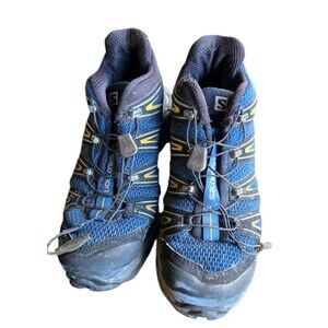 Hiking Salomon X Ultra 2 Fjord Hiking Shoes, Men's Sz 8.5 (Black/Blue)